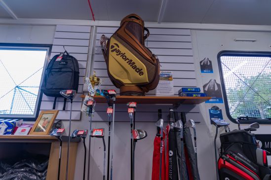 Golf accessories in Pro-Shop